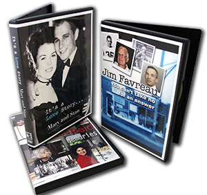life story video DVD boxes images